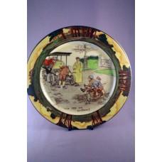 Royal Doulton Early Motoring "Itch yer on Guvenor?" Seriesware Rack Plate D2406